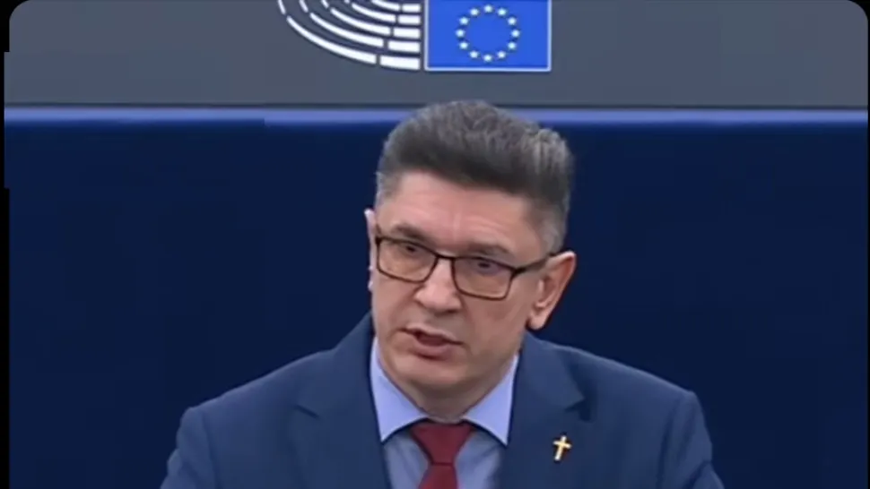 Luis Lazarus, cenzurat în Parlamentul European când a vorbit despre verișoara Maiei Sandu - VIDEO