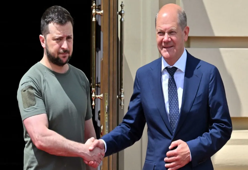 Promisiune fără precedent a Germaniei în războiul din Ucraina - Ce au stabilit Olaf Scholz și Volodimir Zelenski