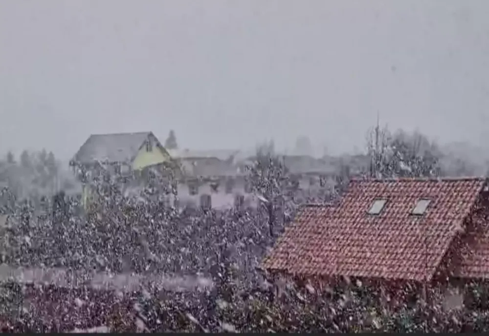 Furtuna Pia a lovit România cu forța unui uragan. Ninsori cu tunete și fulgere - prăpăd în țară. VIDEO