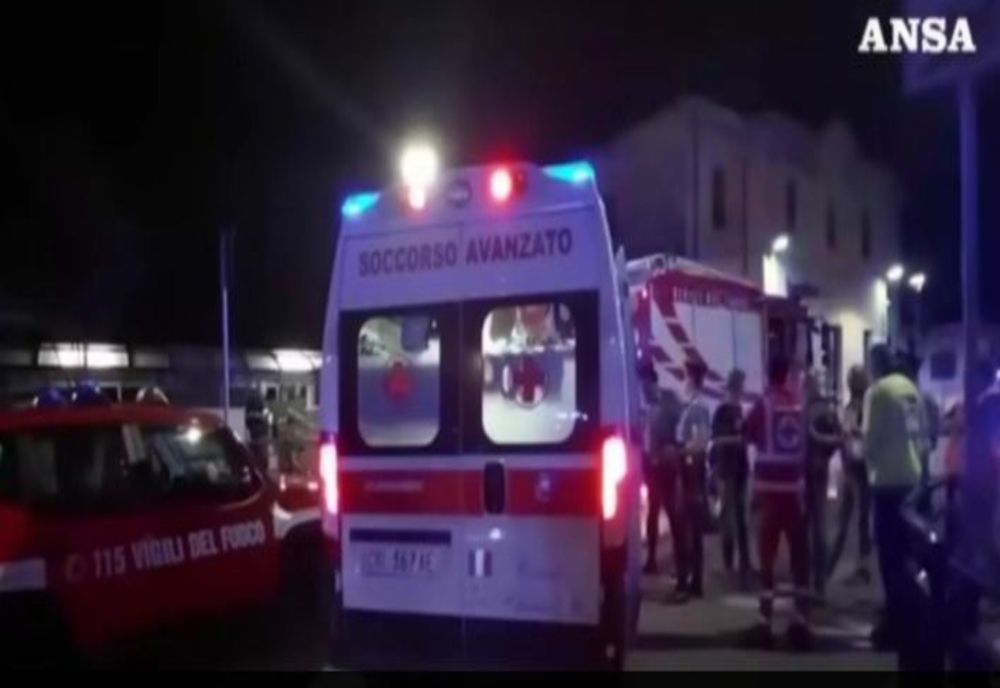 5 muncitori, spulberați de un tren de mare viteză, în Italia - VIDEO