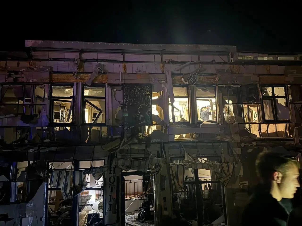 Bombardament la Odesa (Syrhii Lysak/Telegram)